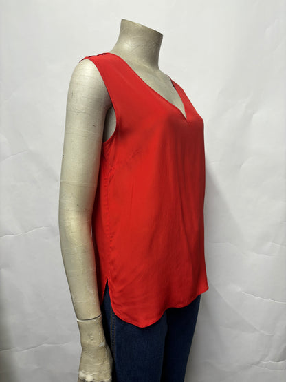 Paul Smith Red Sleeveless Blouse 8