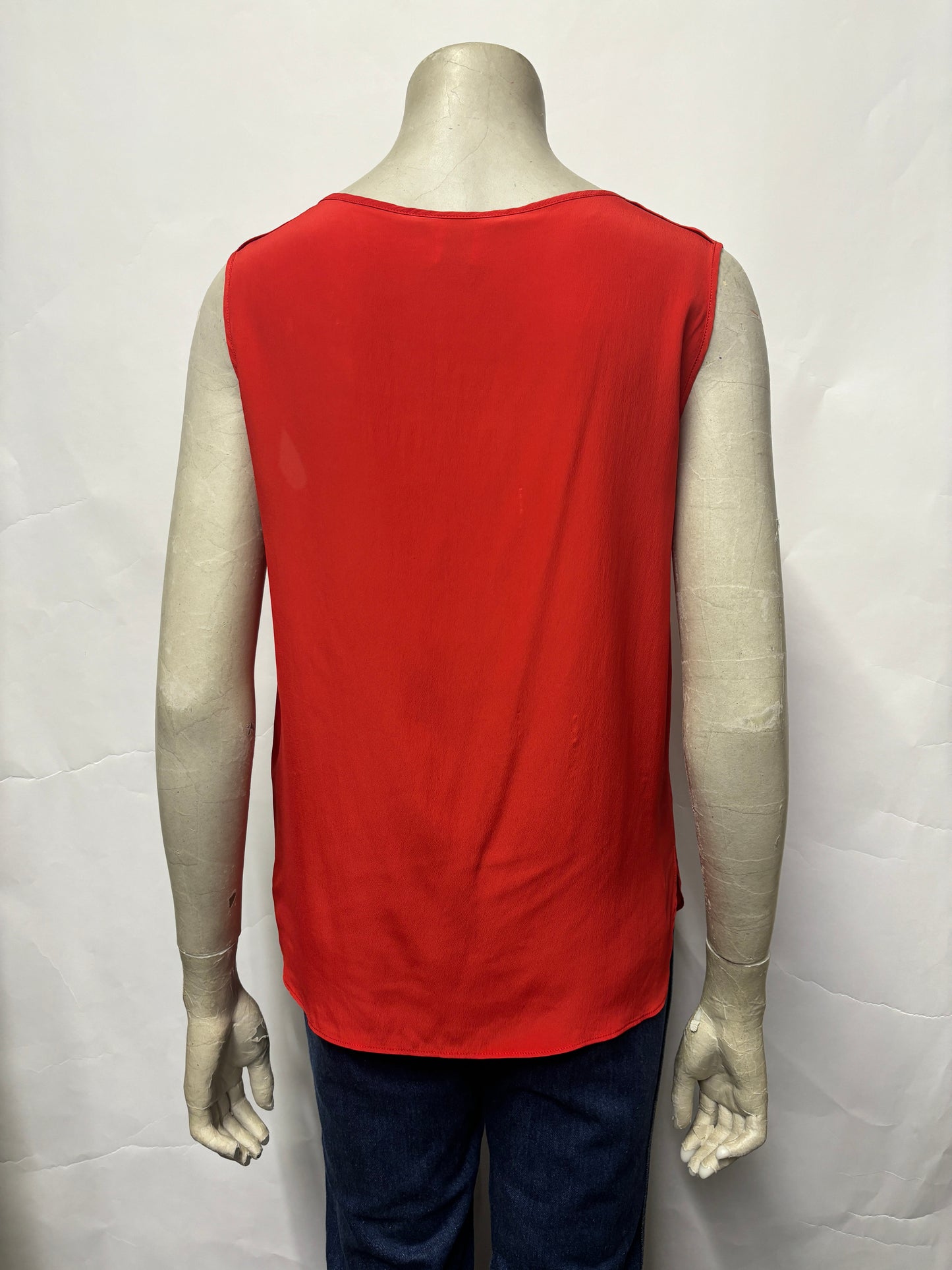 Paul Smith Red Sleeveless Blouse 8