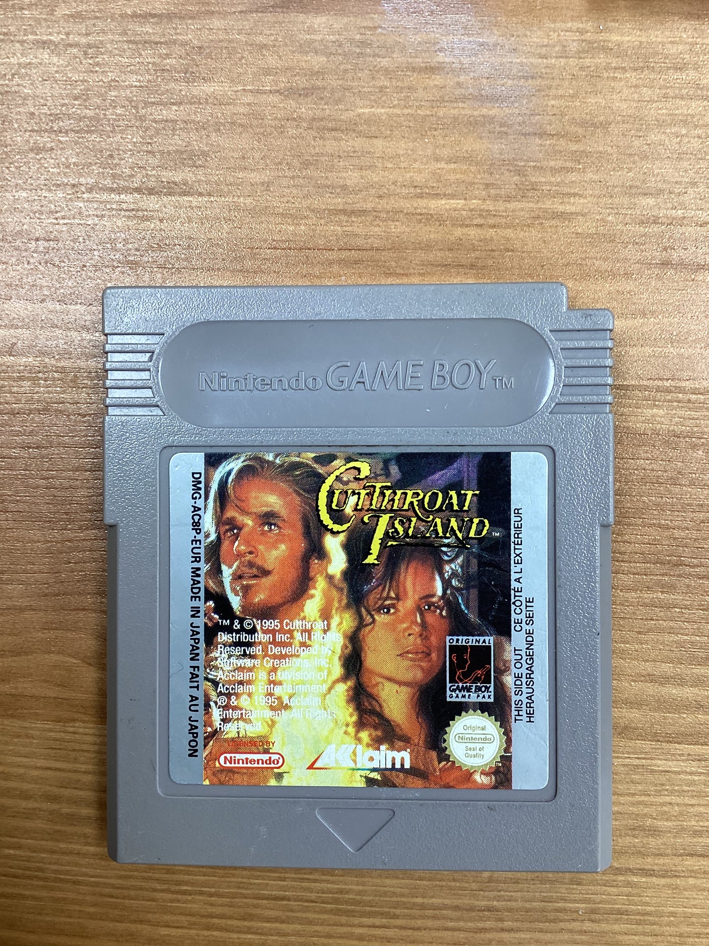 Bundle Of 5 Nintendo Gameboy Cartridges Jurassic Park Tomb Raider