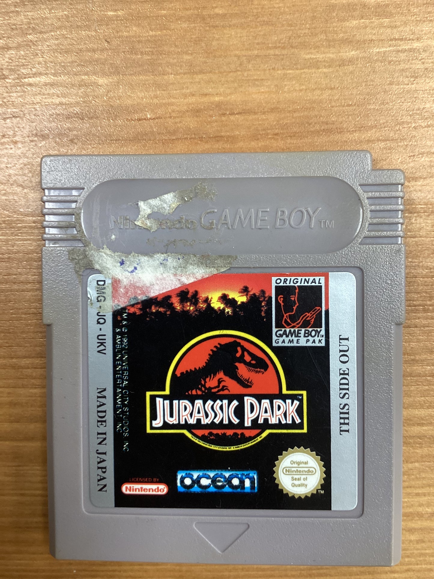Bundle Of 5 Nintendo Gameboy Cartridges Jurassic Park Tomb Raider