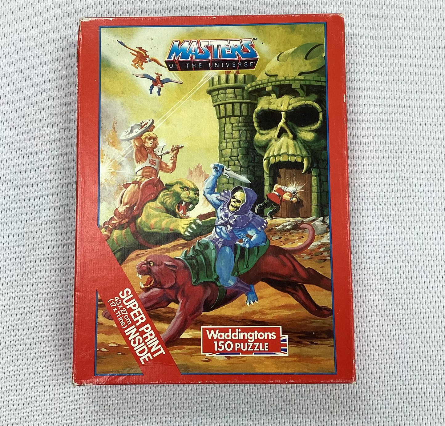 3 Vintage Masters Of The Universe 150 Piece Jigsaw Puzzles