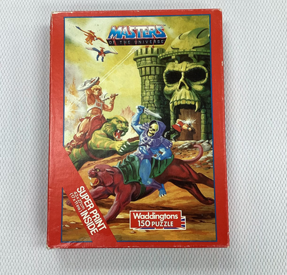3 Vintage Masters Of The Universe 150 Piece Jigsaw Puzzles