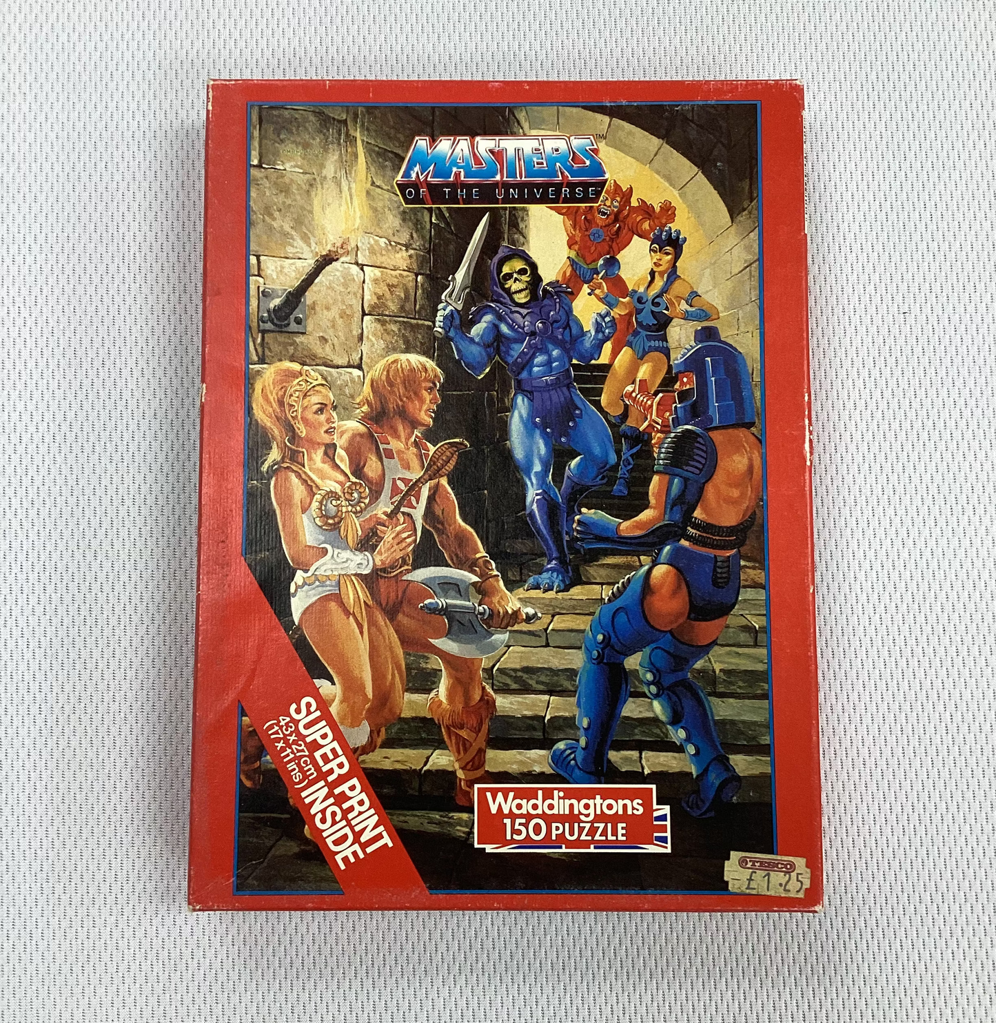 3 Vintage Masters Of The Universe 150 Piece Jigsaw Puzzles