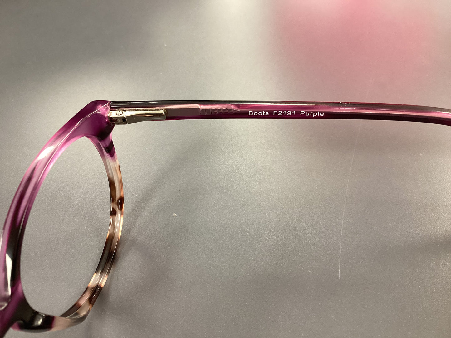 Boots F2191 Purple Glasses Frames