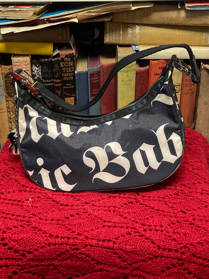 Gwen Stefani L.A.M.B LeSportsac Black Shoulder Bag with Keychain