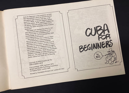 Cuba for Beginners by Eduardo del Rio, 1975