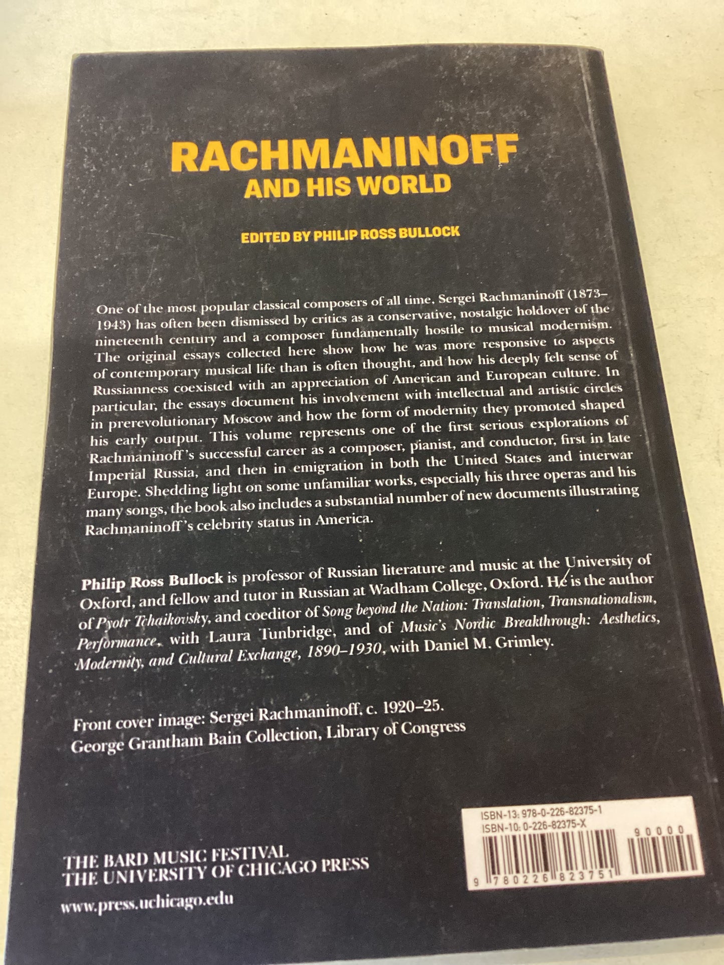 Rachmaninoff and His World Edited By Philip Ross Bullock