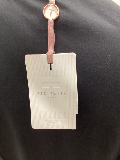 Ted Baker Black Wrap Midi dress size12(Brand size 3) BNWT