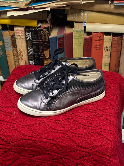 Puma x Alexander McQueen Purple Entwine Lo Trainer Size 5