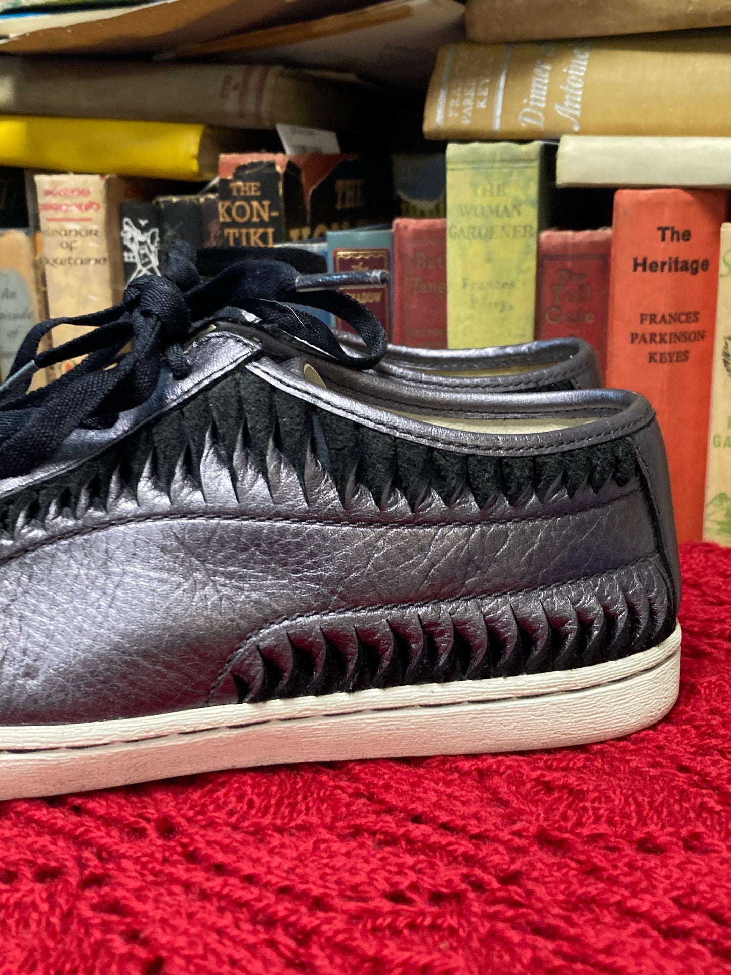 Puma x Alexander McQueen Purple Entwine Lo Trainer Size 5