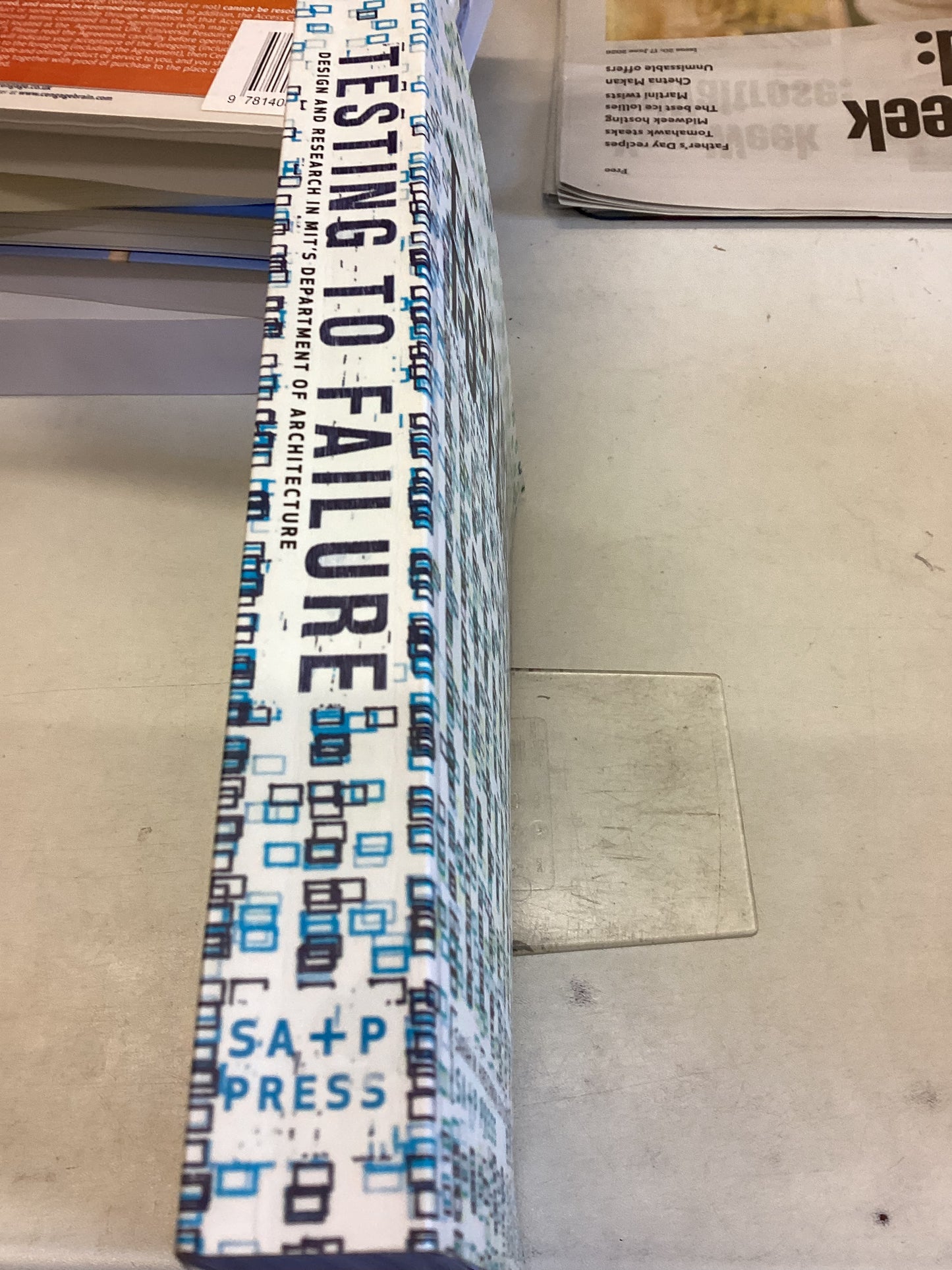 Testing To Failure Design and Research In MIT'S Department of Architecture Sarah M Hirschman