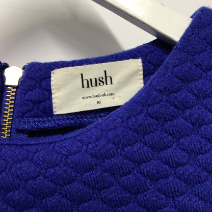 Hush Royal Blue Boxy Textured Top 10