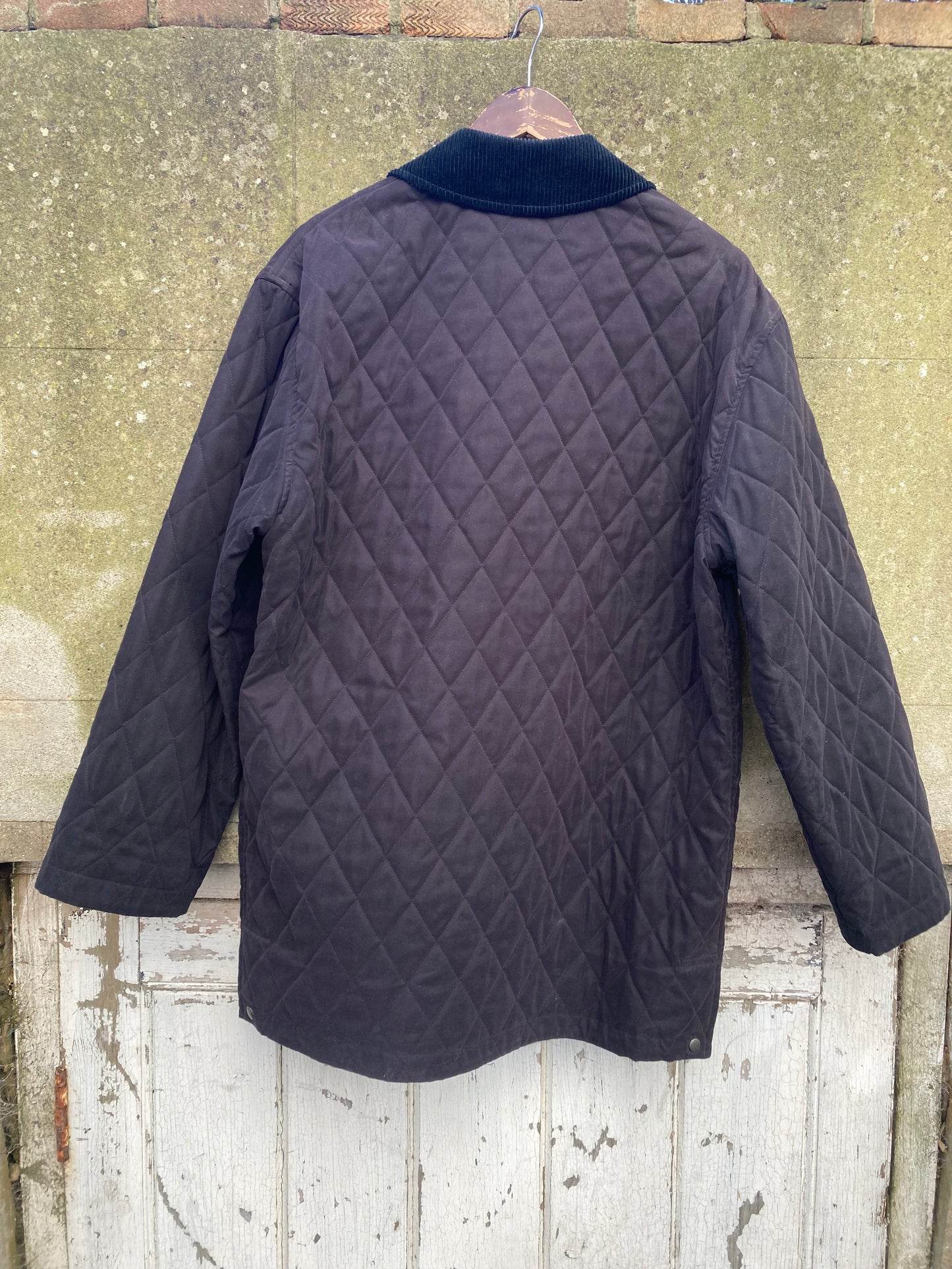 Burberry Black Quilted Jacket Size Medium