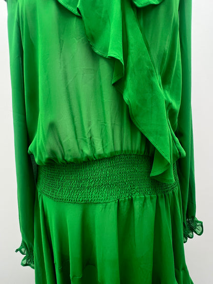 Studio by Preen Emerald Green Maxi Dress Size 14 BNWT