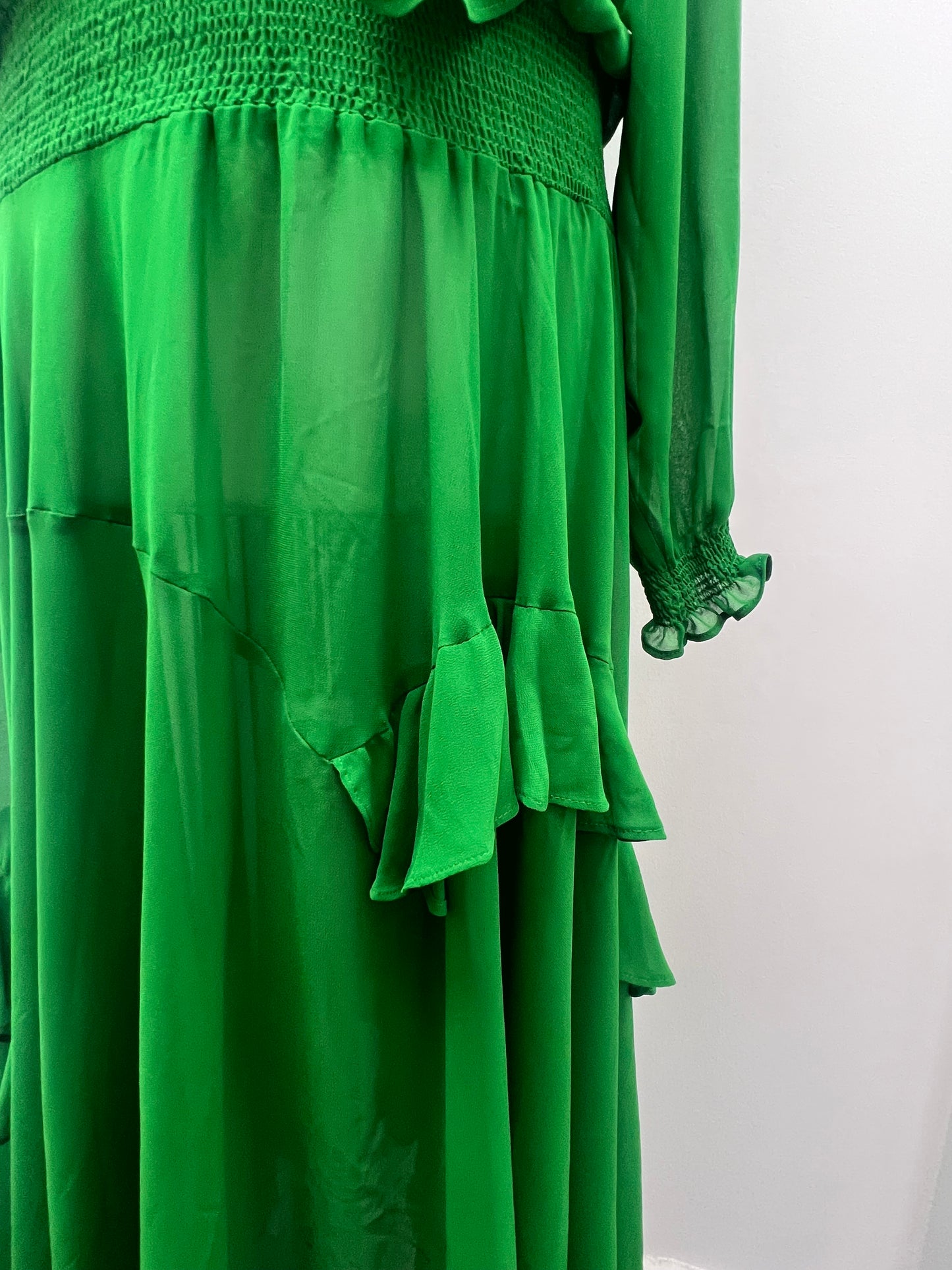 Studio by Preen Emerald Green Maxi Dress Size 14 BNWT