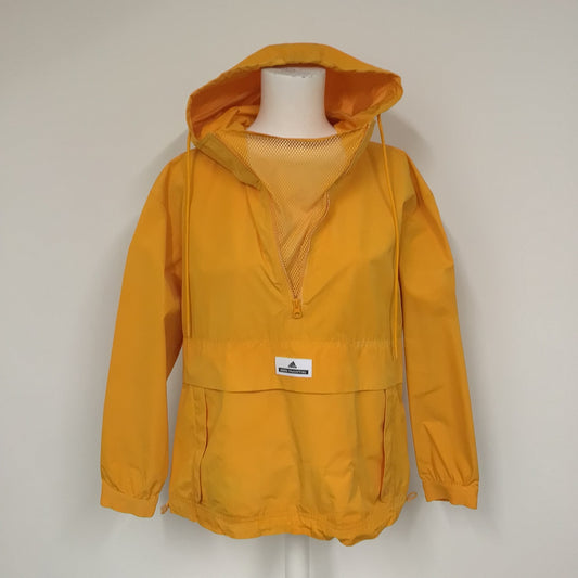 Adidas Stella McCartney Orangey Yellow Pullover Jacket Size S