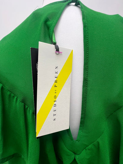 Studio by Preen Emerald Green Maxi Dress Size 14 BNWT