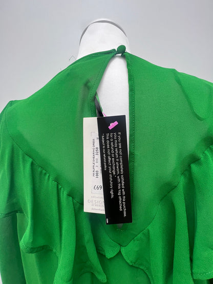 Studio by Preen Emerald Green Maxi Dress Size 14 BNWT