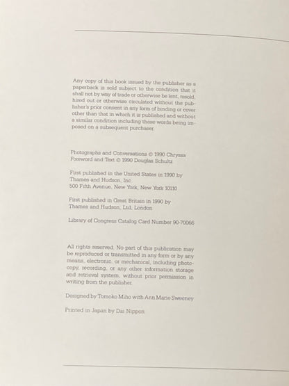 Chryssa Cityscapes Foreword and Text by Douglas Schultz