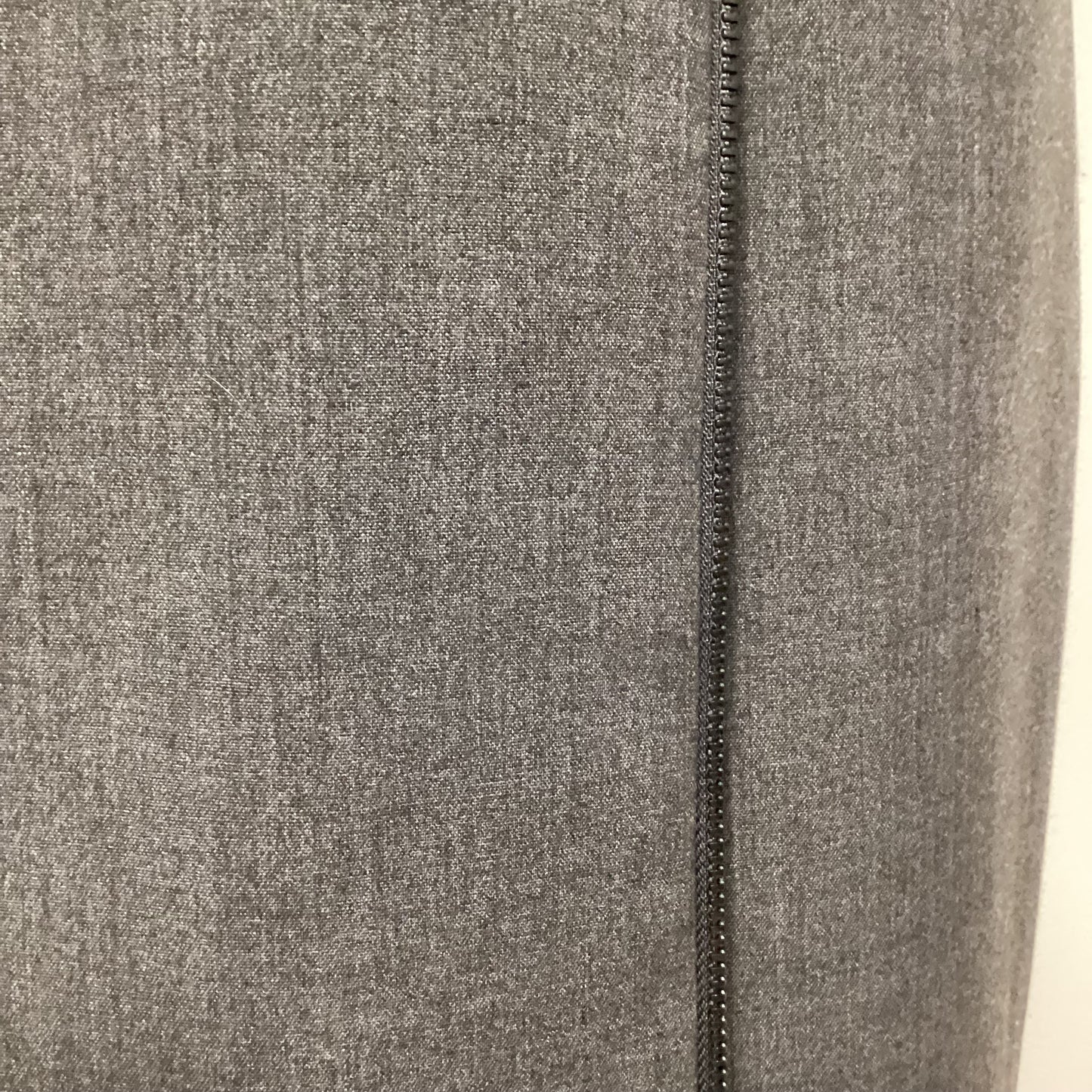 Calvin Klein Grey Pencil Dress with Zip Detail Size 6 (UK 10)