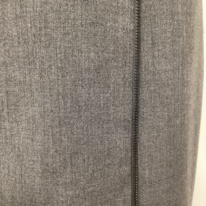 Calvin Klein Grey Pencil Dress with Zip Detail Size 6 (UK 10)