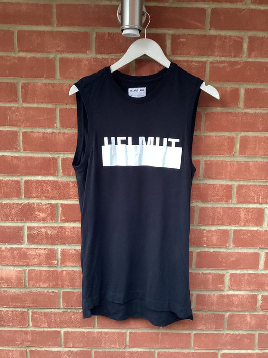 Helmut Lang Black Cotton Top Size S