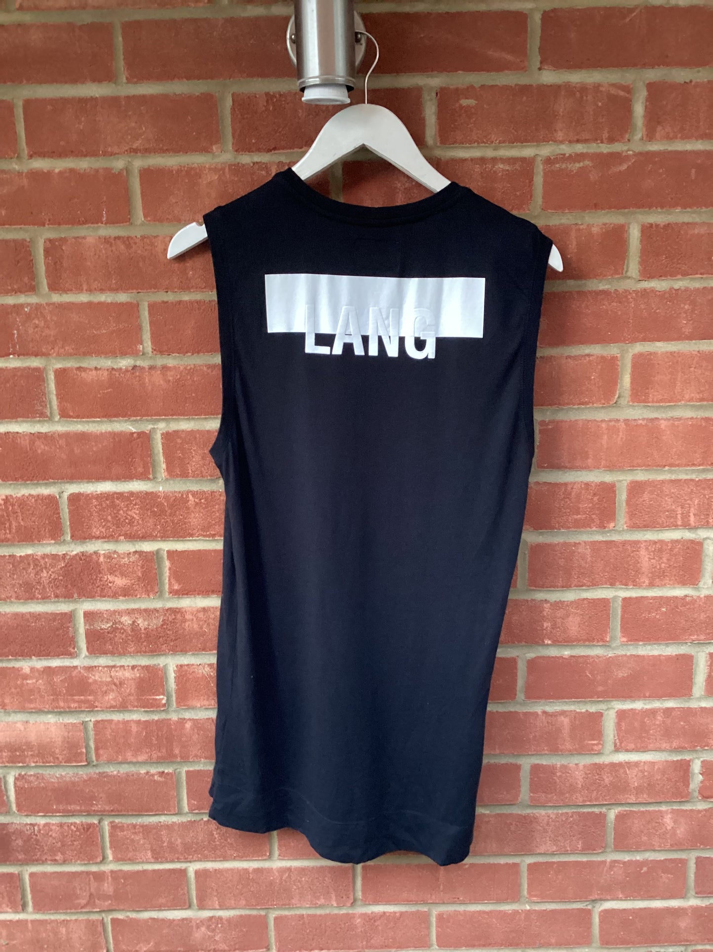 Helmut Lang Black Cotton Top Size S