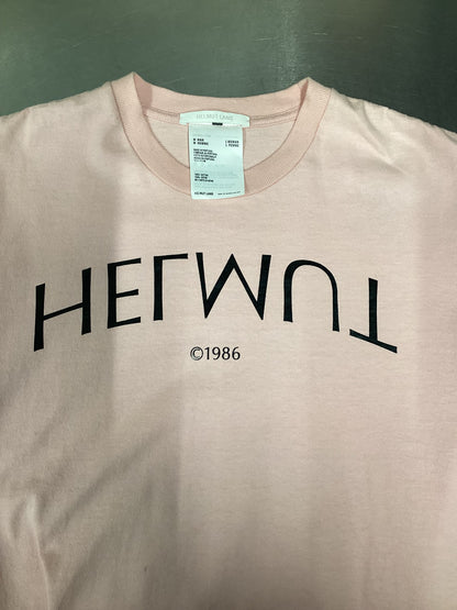 Helmut Lang Pink Cotton T-shirt M/L