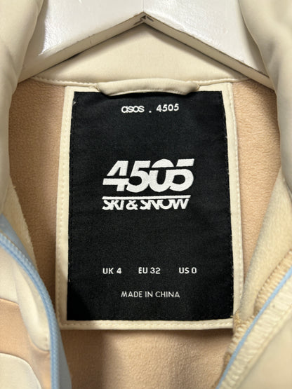 ASOS 4505 Beige and Light Blue Ski Jumpsuit 4