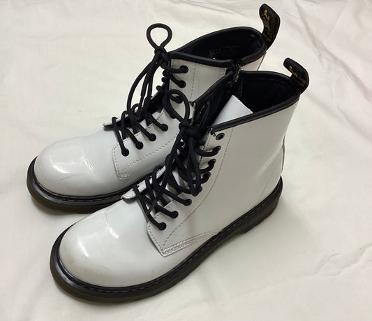 Doc Martens White 1460 J Boots Size 3