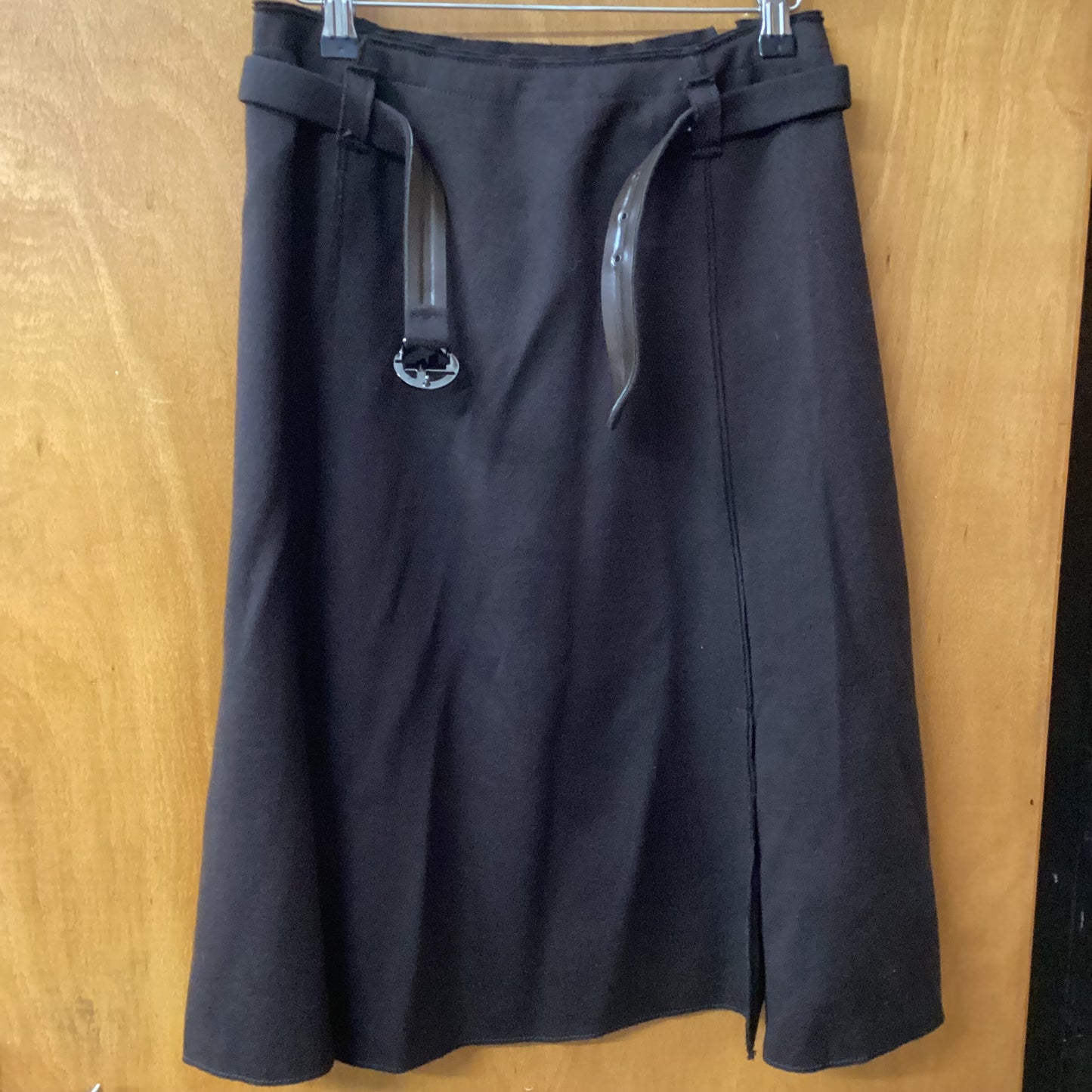 Giorgio Armani Brown Wool Skirt Size 12