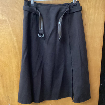 Giorgio Armani Brown Wool Skirt Size 12
