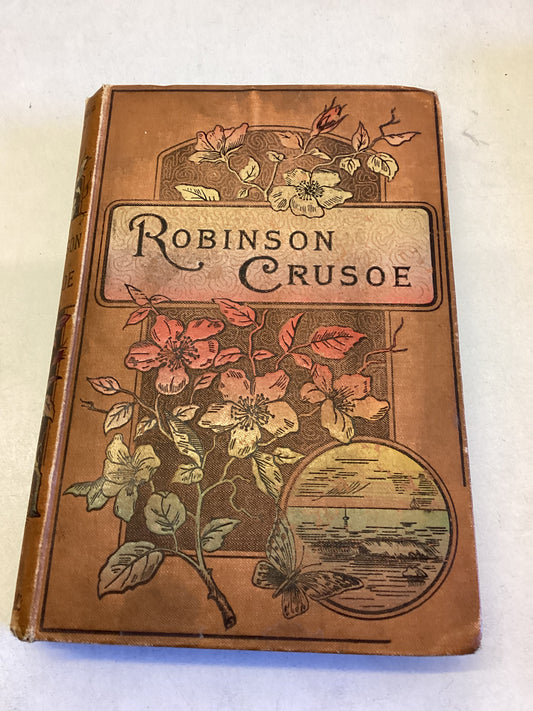 Robinson Crusoe On His Desert Island By Daniel Defoe