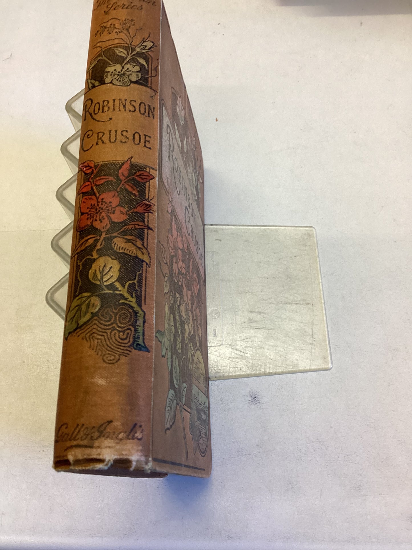 Robinson Crusoe On His Desert Island By Daniel Defoe