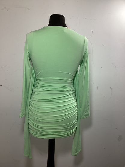 Oh Polly Light Sea Green Dress Size 8