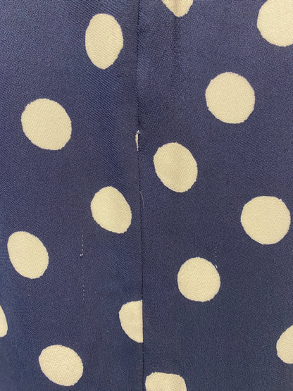 Boden Navy Polka Dot Smart Dress 10