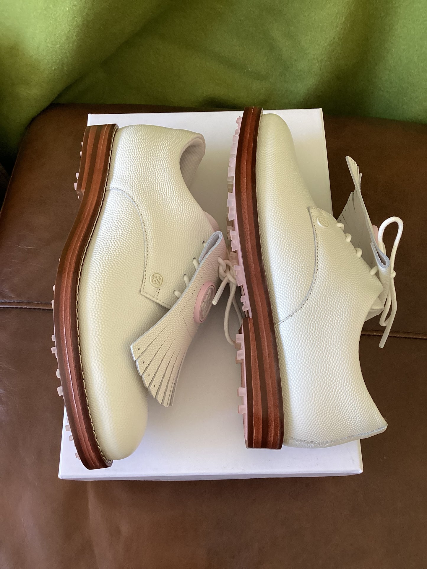 G/Fore Cream Gallivanter Golf Shoe Size 5