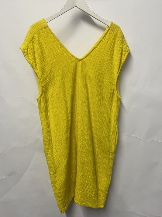 American Vintage Yellow Cotton Tunic Dress Medium