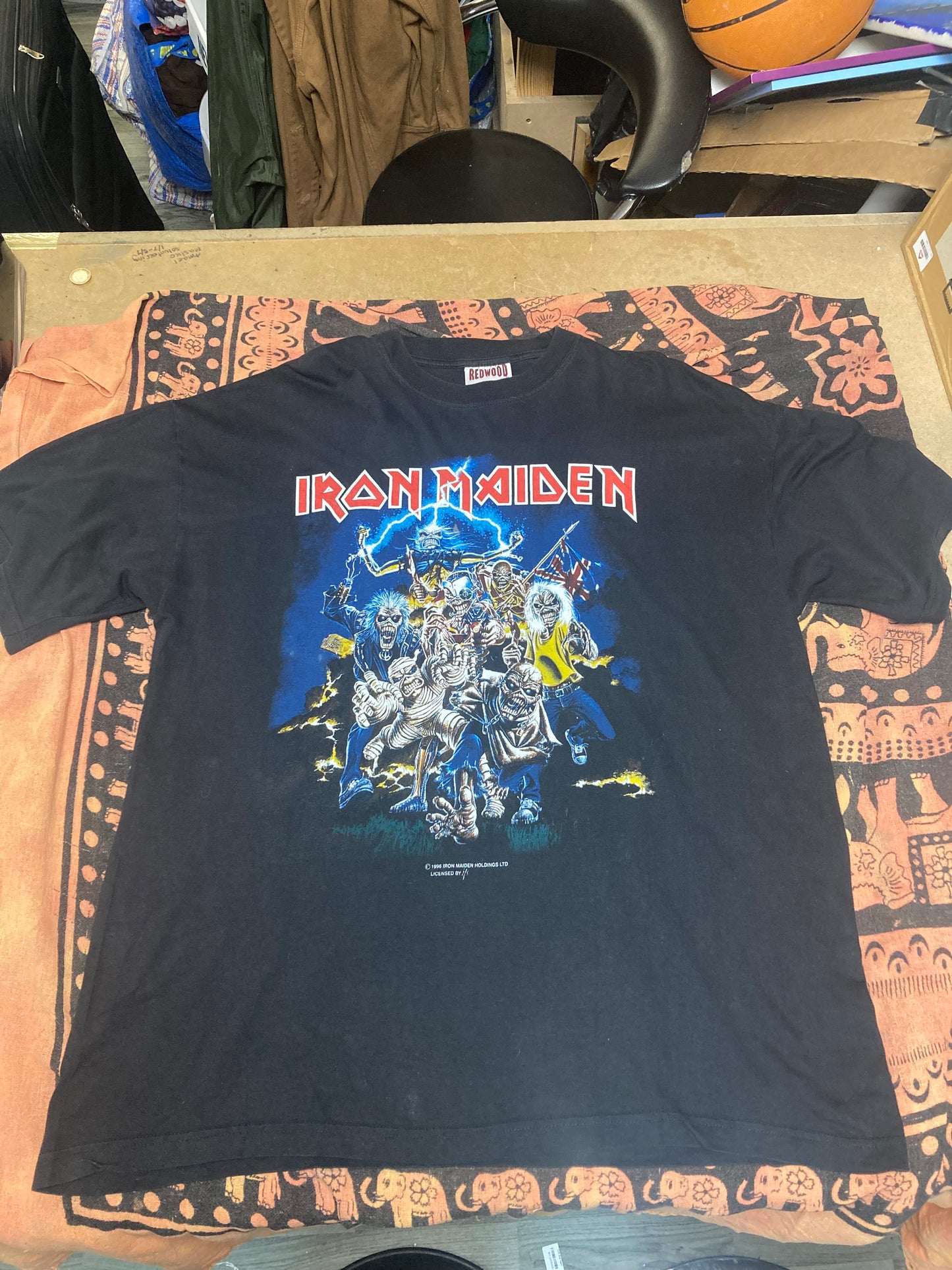 Vintage Iron Maiden 1996 Best Of The Beast T-Shirt Extra Large