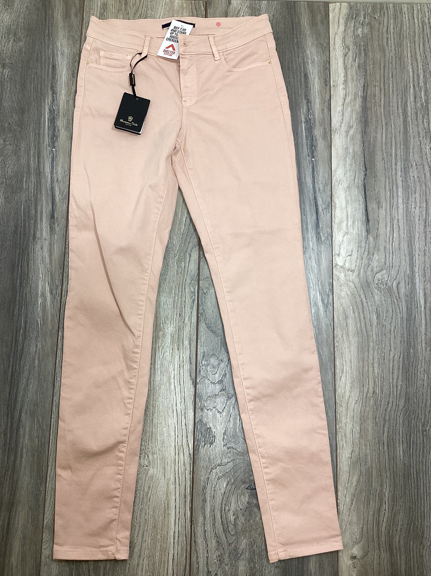 BNWT Massimo Dutti Pink Jeans Size 10