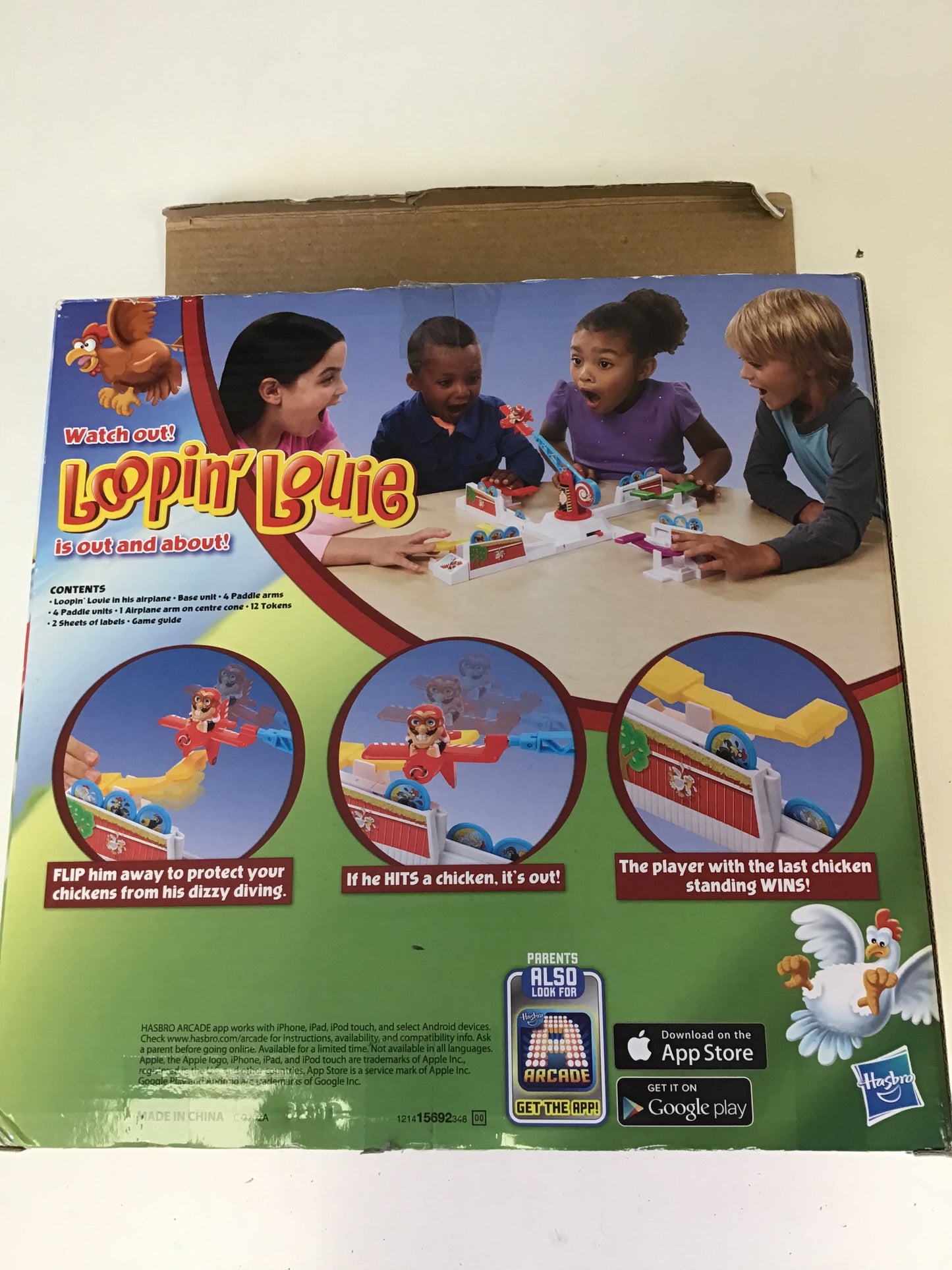 Hasbro Loopin' Louie Game Complete and Working