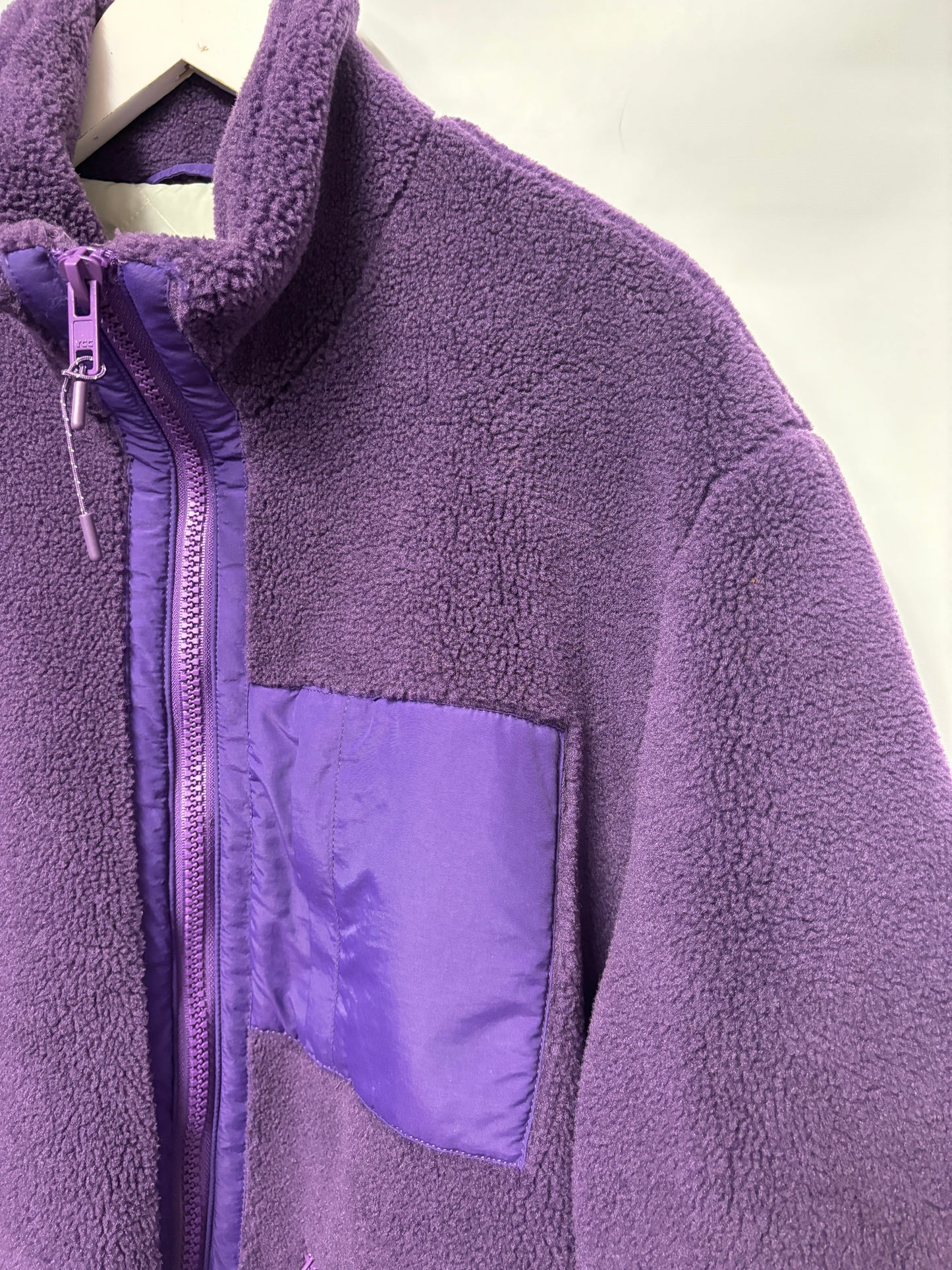 ASOS Purple Teddy Bear Fleece X-Large