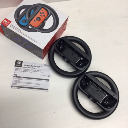 Nintendo Switch Joy-Con Steering Wheel Pair (New in Box)