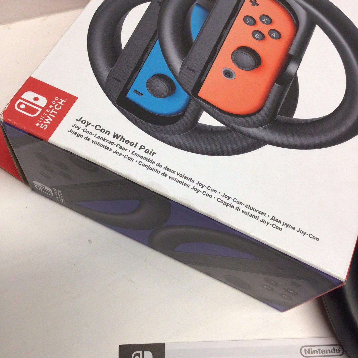 Nintendo Switch Joy-Con Steering Wheel Pair (New in Box)