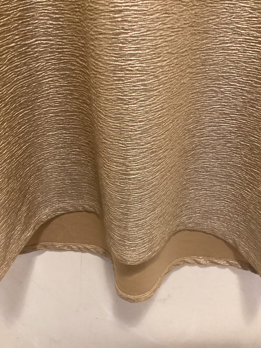Roger’s, soft gold short sleeve top, Uk size 20