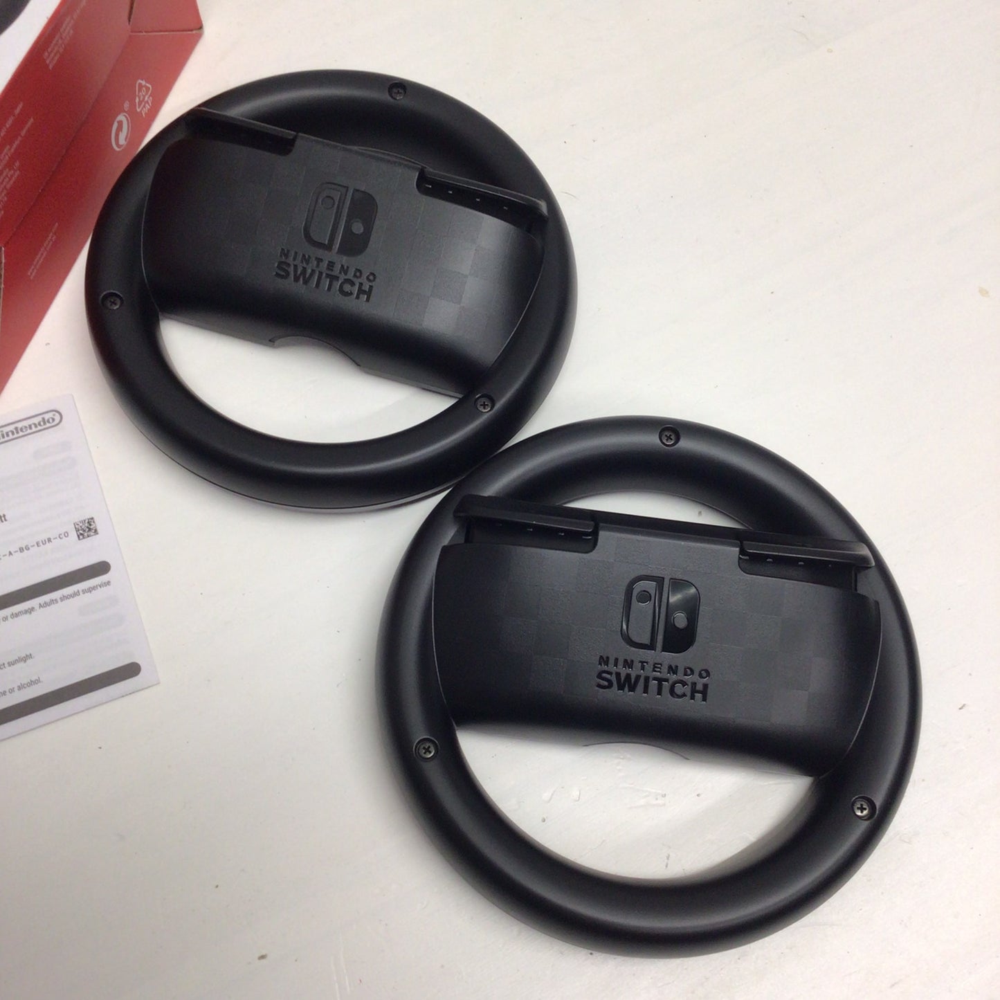 Nintendo Switch Joy-Con Steering Wheel Pair (New in Box)