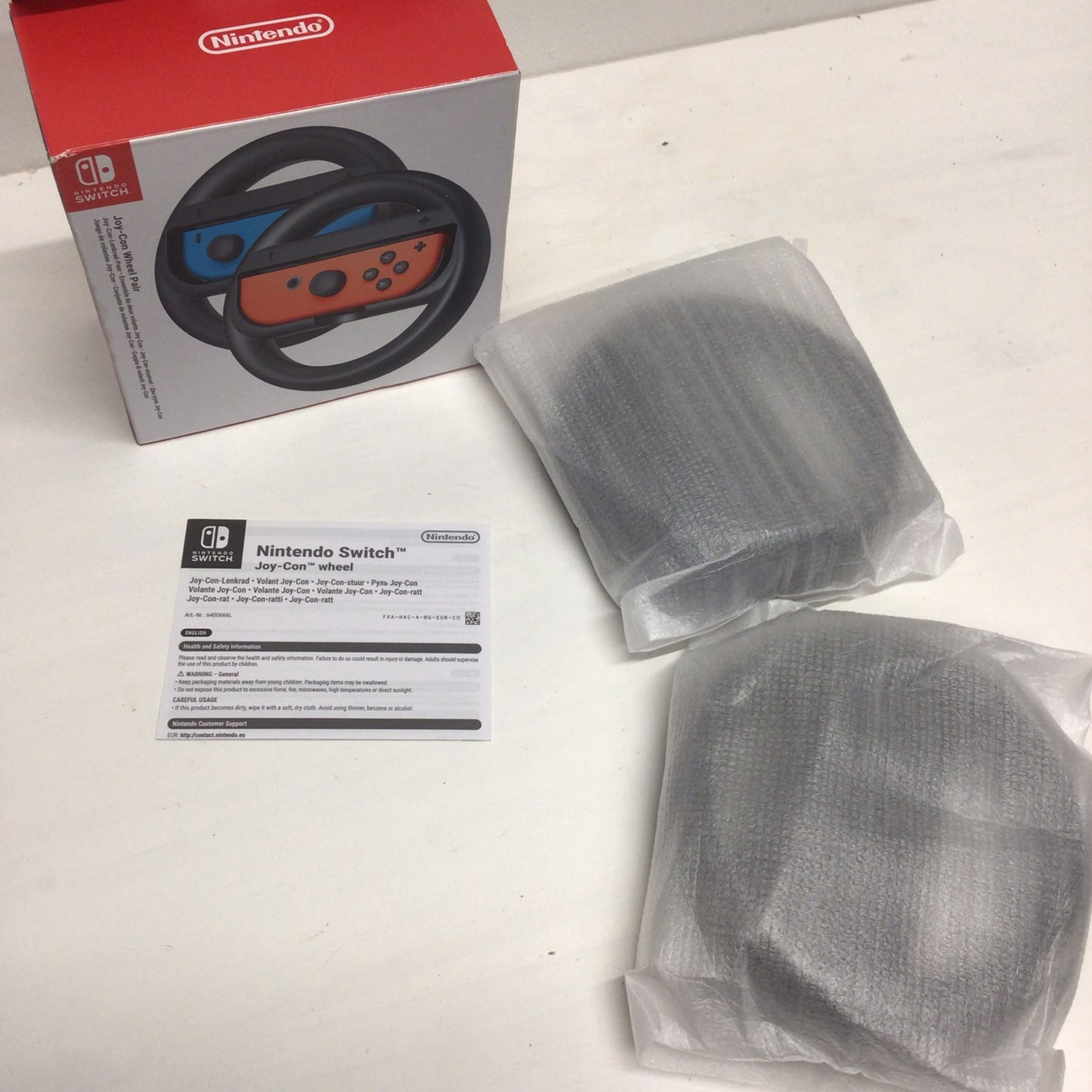 Nintendo Switch Joy-Con Steering Wheel Pair (New in Box)