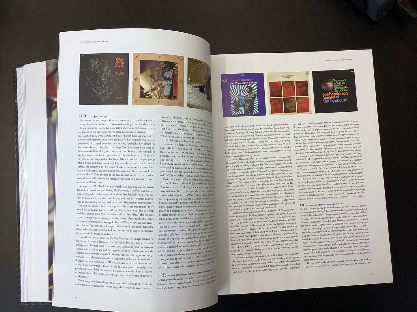 Wax Poetics Anthology Volume 2 hardback book