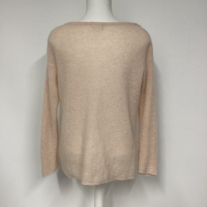 Sezane Pink Super Kid Alpaca Knitwear with Button Sleeves Size M