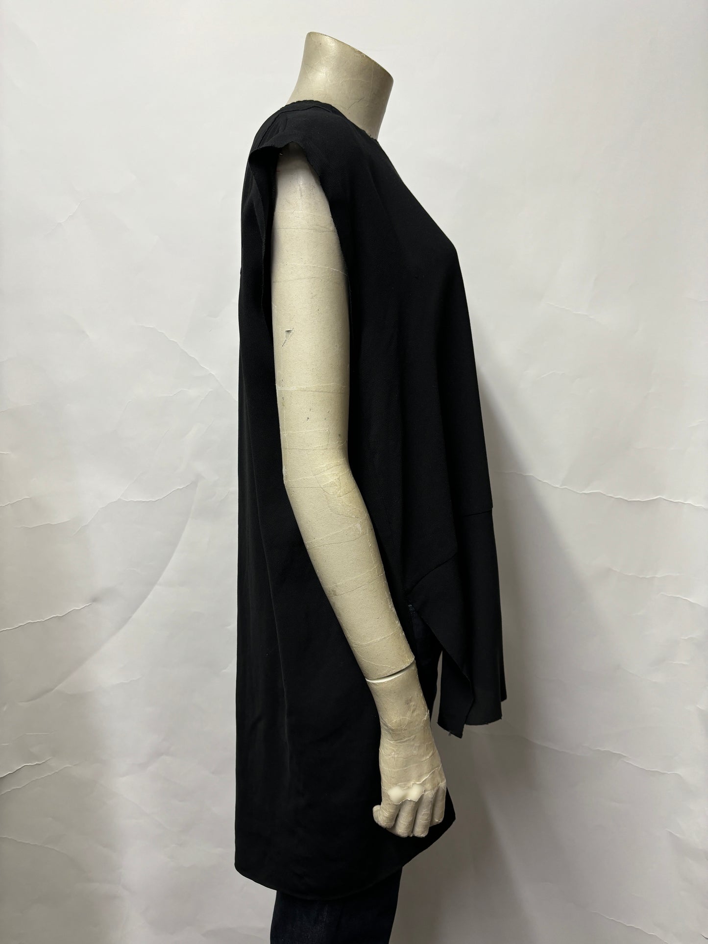 Malene Birger Black Loose Fit Long Tunic Top 10/38